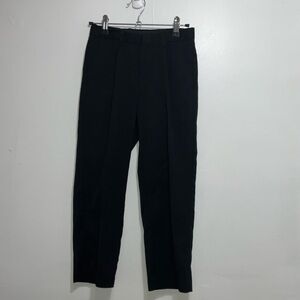 IZOD Boys Black Wool Blend Dress Pants Size 8
